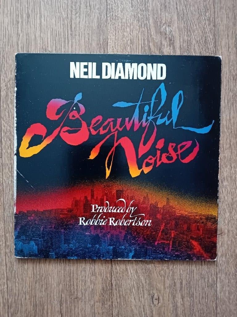 LP - Neil Diamond - Beautiful Noise, Cd's en Dvd's, LP, Gebruikt, Pop, Ophalen