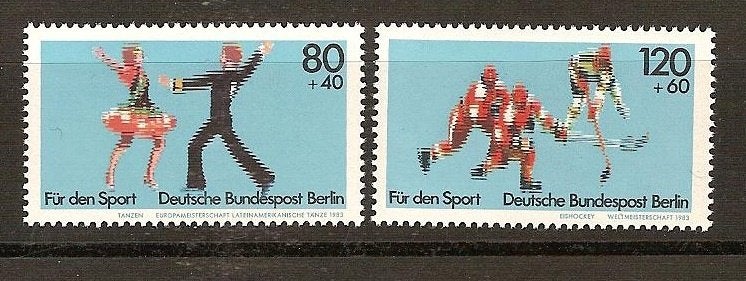 Berlin 698-699 postfris, Ophalen of Verzenden, BRD, Postfris