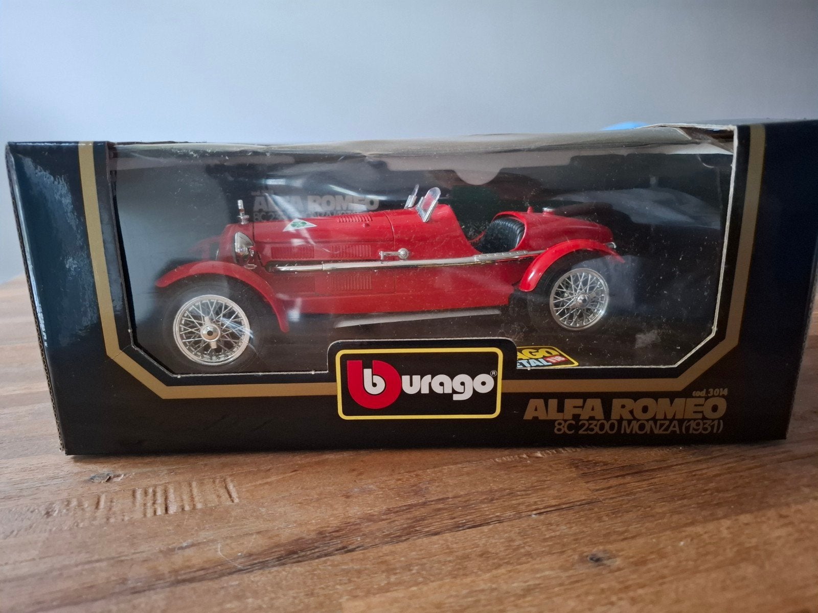 Bburago Alfa Romeo 8C 2300 Monza (1931) Die-Cast Model, Ophalen of Verzenden