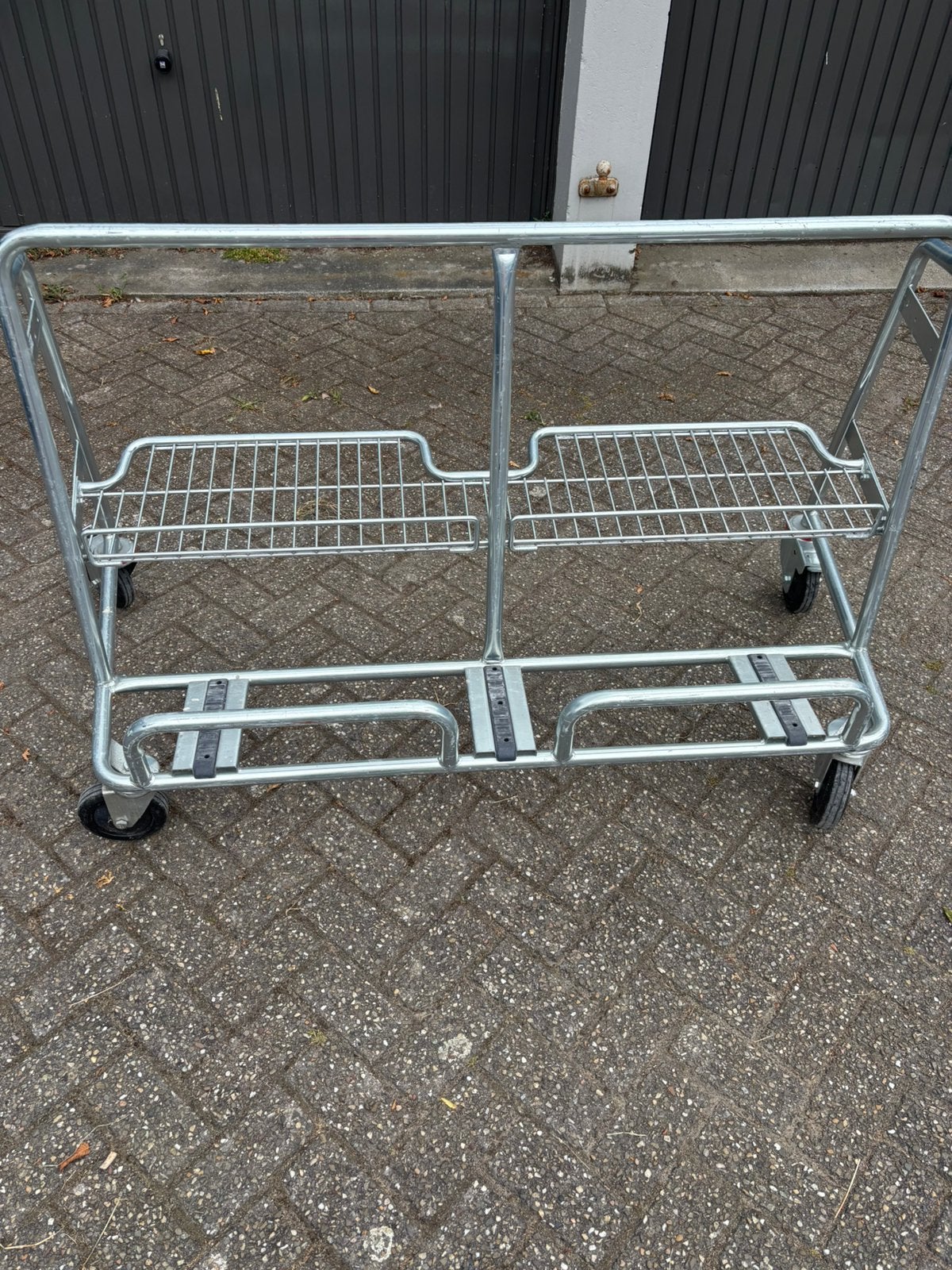 Platenkar, 100 liter of meer, Ophalen of Verzenden, Zo goed als nieuw, Transportkar