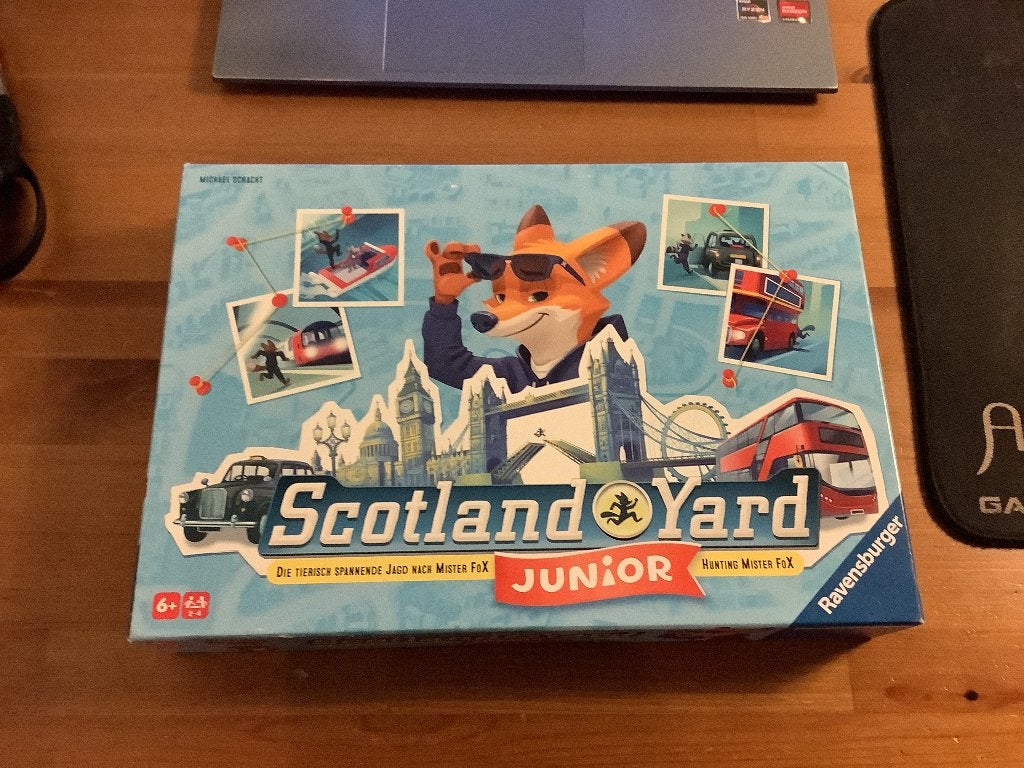 Scotland Yard Junior. Bordspel van Ravensburger. Nieuw, Een of twee spelers, Ophalen of Verzenden, Nieuw, Ravensburger