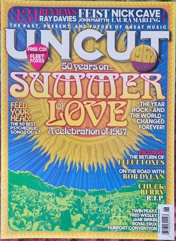 UNCUT 06-2017 Convention Fleet Foxes Dylan Weller Davies, Ophalen of Verzenden, Zo goed als nieuw, Muziek, Film of Tv