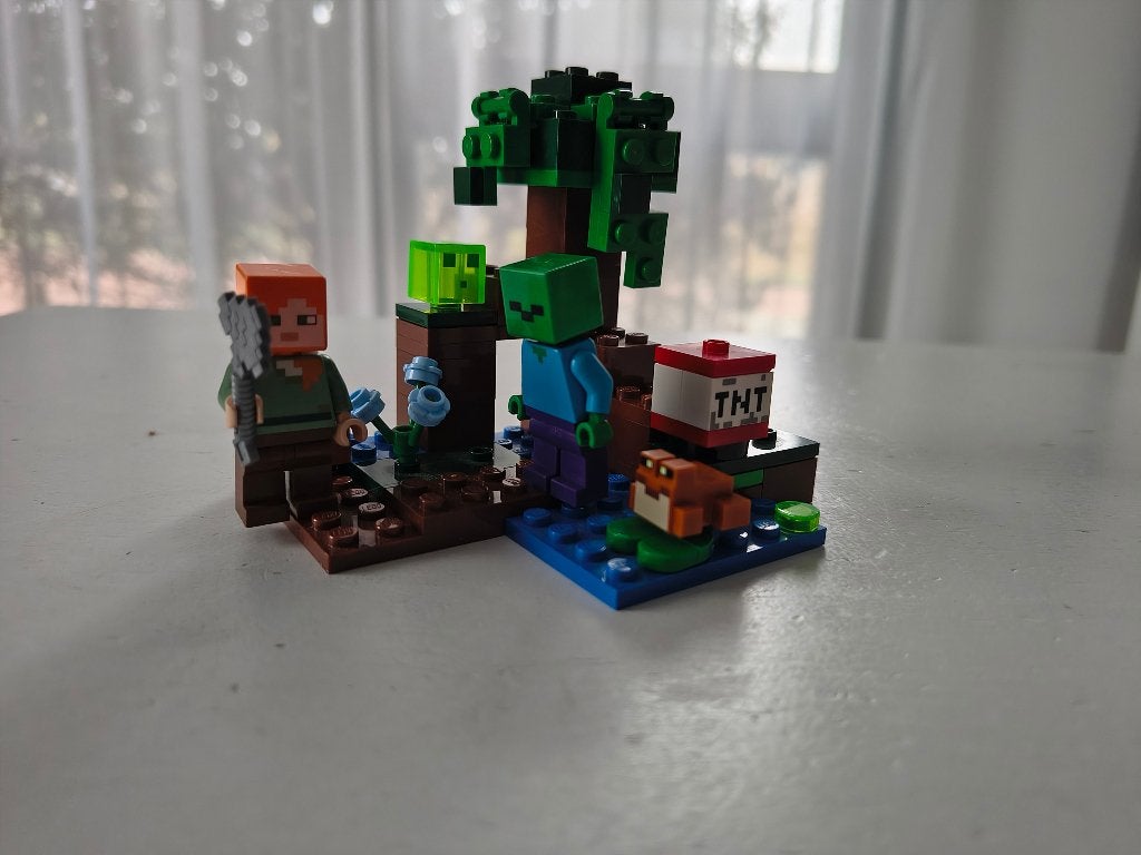 Lego Minecraft De Moerasspeurtocht 21240, Compleet, Gebruikt, Minecraft, Lego