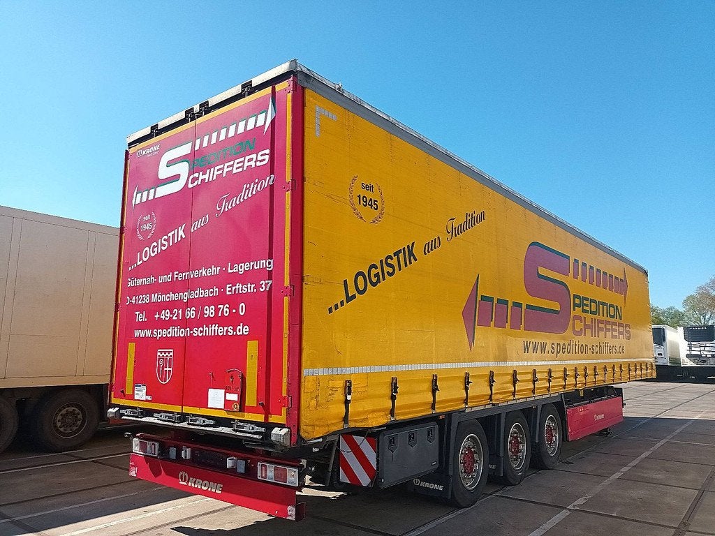 KRONE SD 2x lift axle extend., Overige kleuren, Bedrijf, Aanhangers en Opleggers, Te koop