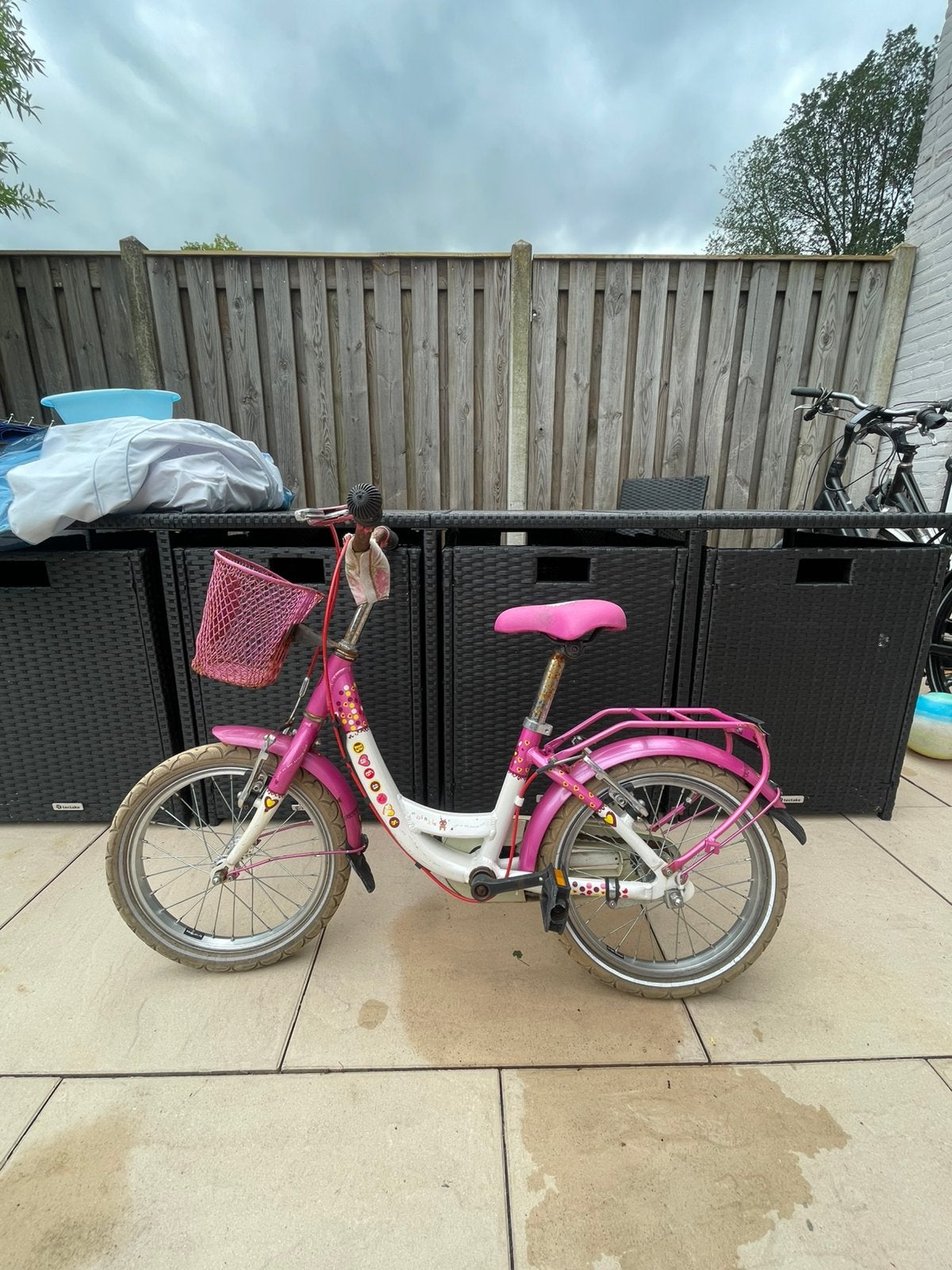 Meisjes fiets, Ophalen, Zo goed als nieuw, 1 kind