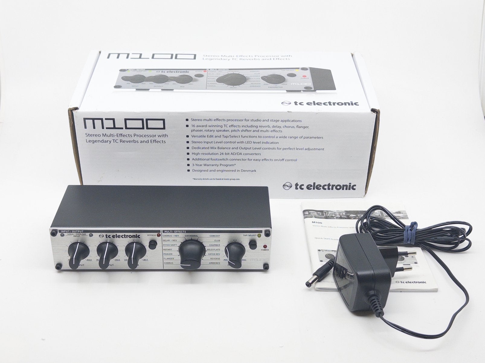 TC Electronic M100 Stereo Multi-Effects Processor, Muziek en Instrumenten, Ophalen of Verzenden, Zo goed als nieuw, Reverb