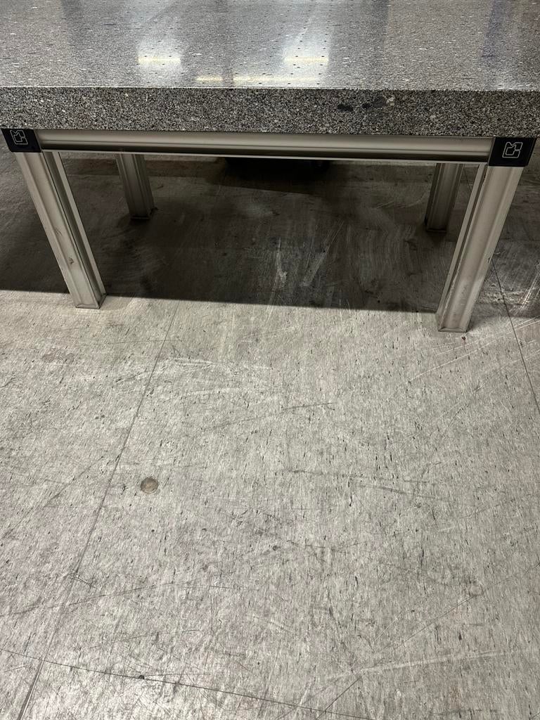 Vlaktafel 250x120x10cm met onderstel, Doe-het-zelf en Verbouw, Ophalen, Gebruikt