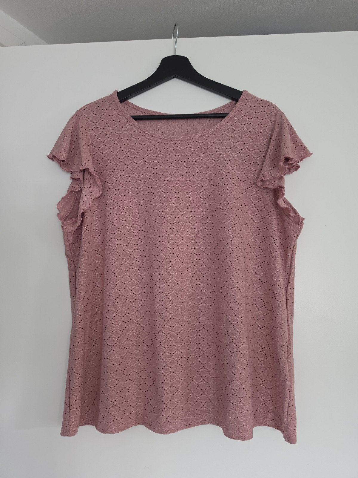 Oudroze top met patroon Shein Curve maat 1XL, Kleding | Dames, Maat 46/48 (XL) of groter, Ophalen of Verzenden, Zo goed als nieuw