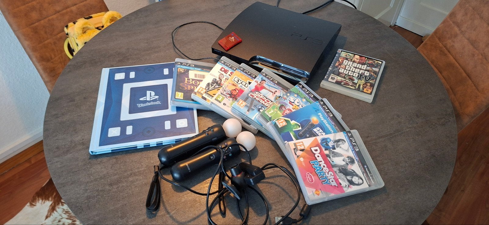 PlayStation 3 bundel met games, Move controllers en camera, Spelcomputers en Games, 3 spelers of meer, Ophalen of Verzenden, Overige genres