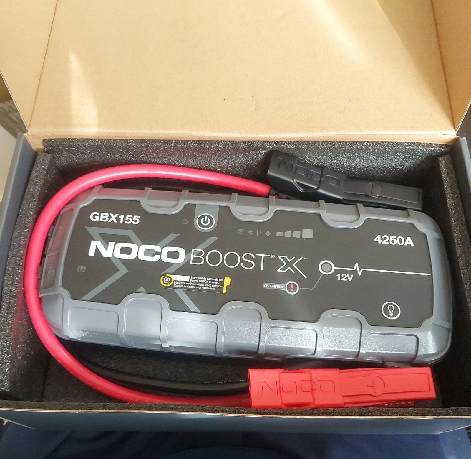 NOCO GBX155 12V Jumpstarter, Ophalen of Verzenden, Zo goed als nieuw