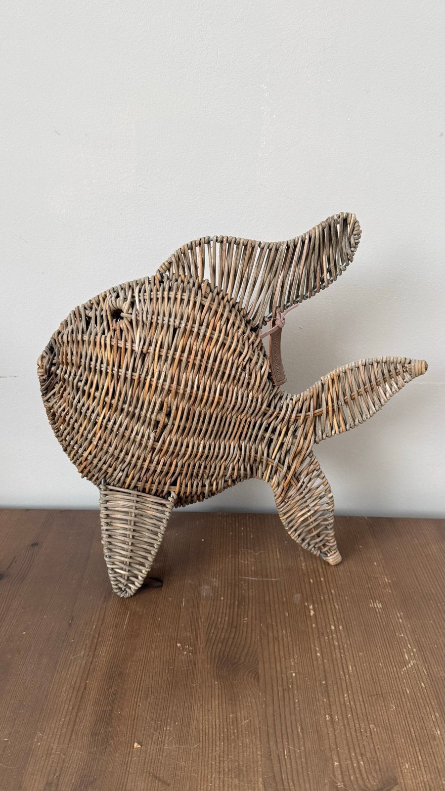 Rivièra Maison rotan vis decoratie, Ophalen of Verzenden, Natuurlijk materiaal, Bruin, Landelijk