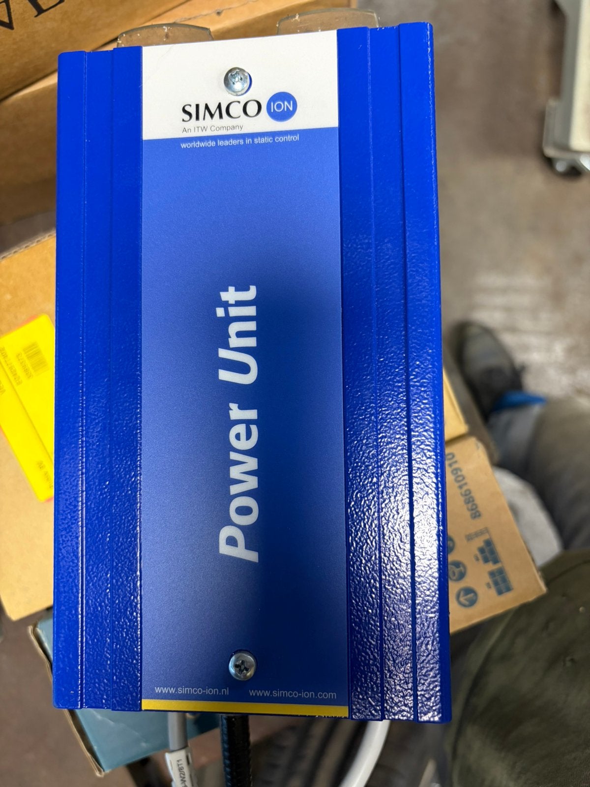 SIMCO ION Power Unit - Statische Controler, Hobby en Vrije tijd, Elektronica-componenten, Gebruikt, Ophalen