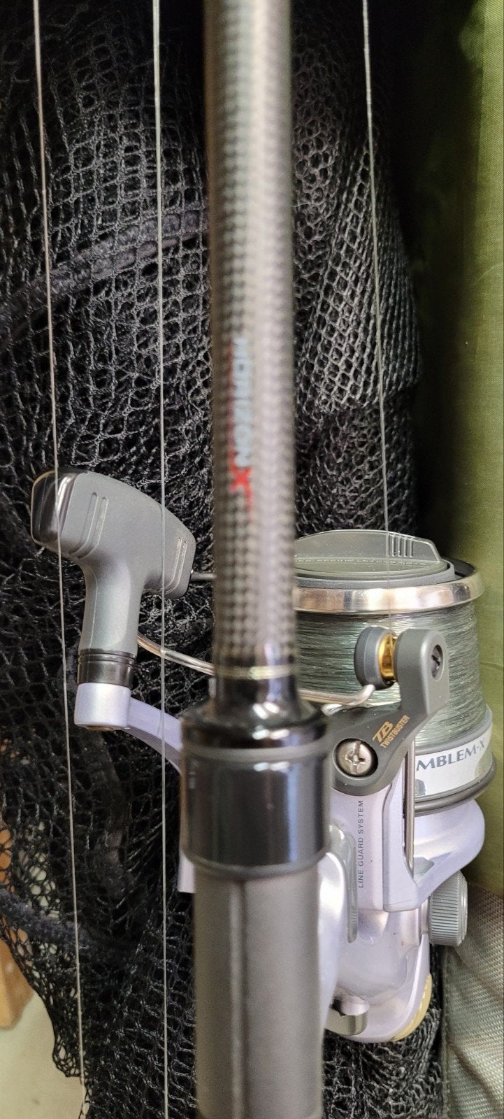 Hengelset: 3x Fox Horizon 12 foot + 3 x Daiwa Emblem-X, Watersport en Boten, Ophalen, Gebruikt, Complete set