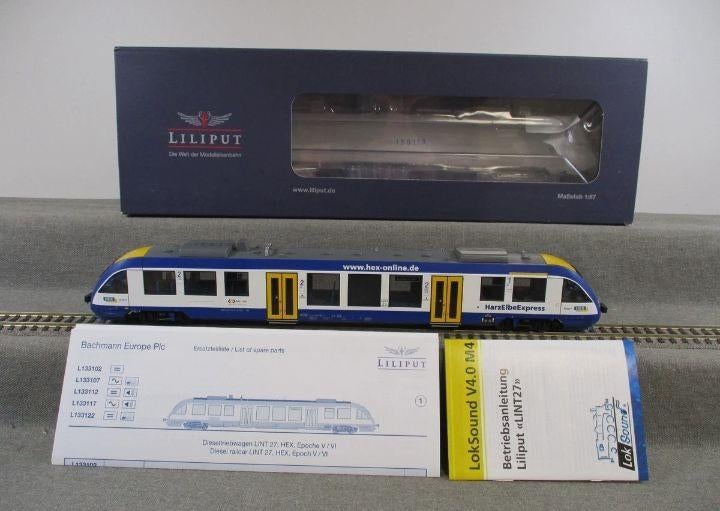 lilliput lint 27 harz met esu sounddecoder nieuw in ovp, Nieuw, Ophalen of Verzenden, Liliput, Gelijkstroom