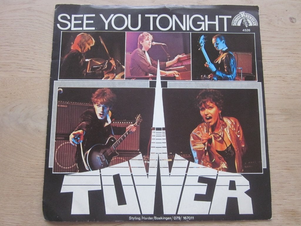 Tower - See you tonight, Verzenden, 7 inch, Zo goed als nieuw, Beschermende buitenhoes