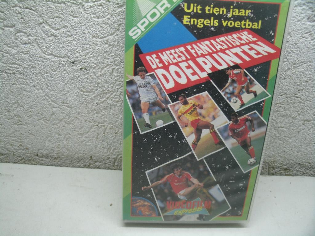 vhs 70b de meest fantastuische doelpunten uit 10 jaar engels, Cd's en Dvd's, VHS | Film, Alle leeftijden, Ophalen of Verzenden