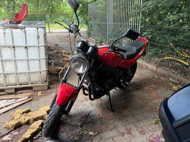 Suzuki gs 500, 2 cilinders, Sportuitlaat, Gebruikt, Minimaal motorrijbewijs A2