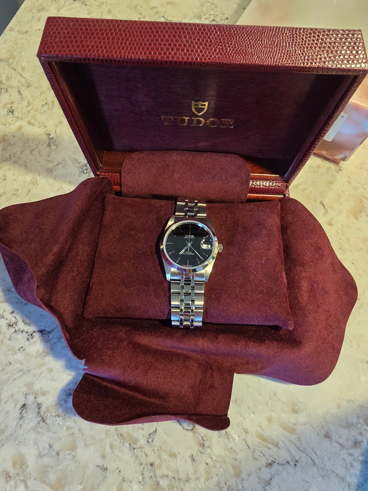 Tudor Prince Date, Ophalen, Zo goed als nieuw, Staal, Overige merken