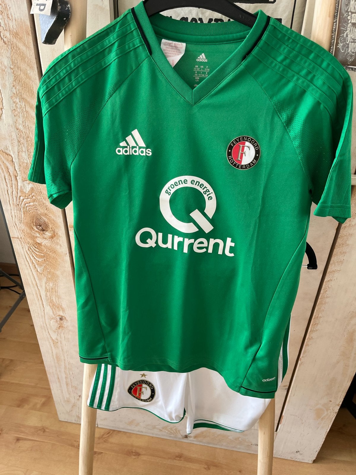 Feyenoord tenue maat 164 - Shirt en broek, Ophalen of Verzenden, Gebruikt