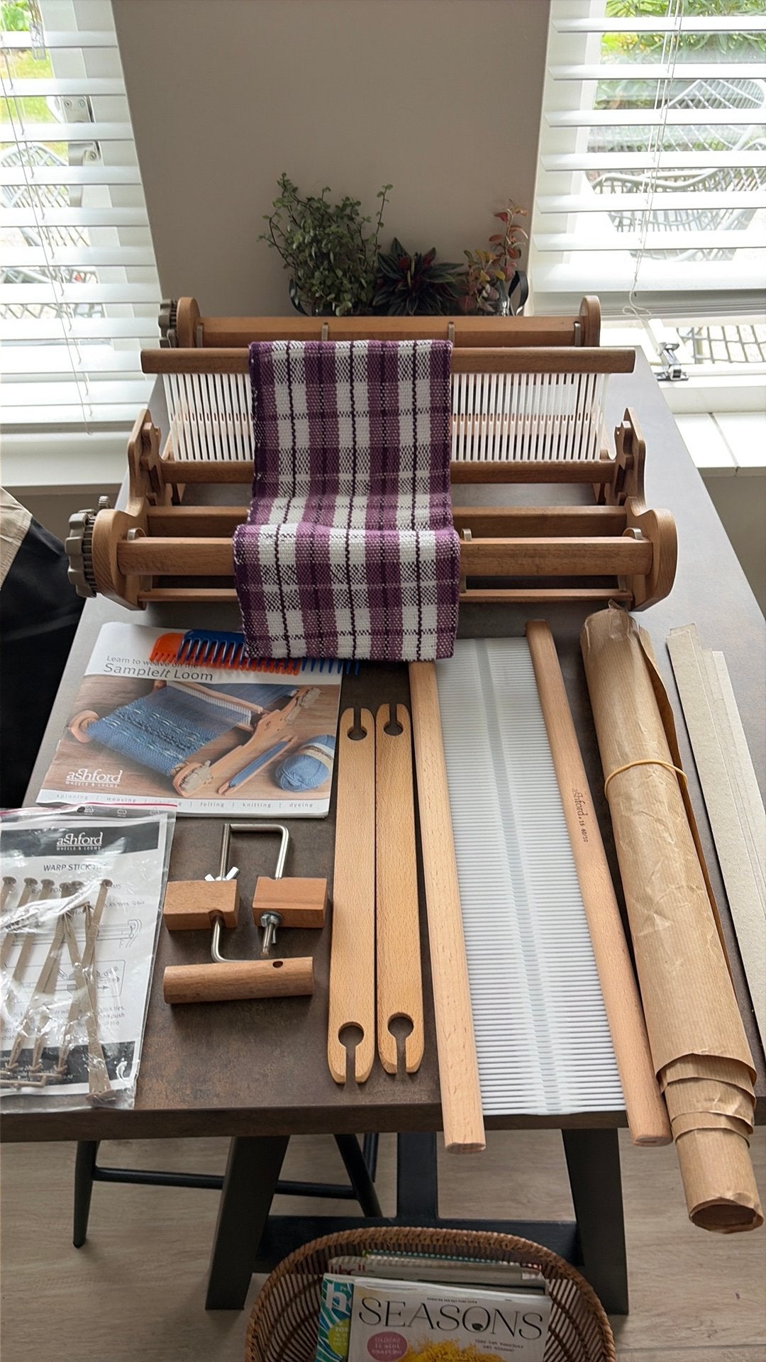 ASHFORD HEVELRIET/RIDGED HEDDLE 40 cm, Ophalen of Verzenden, Zo goed als nieuw, Haken