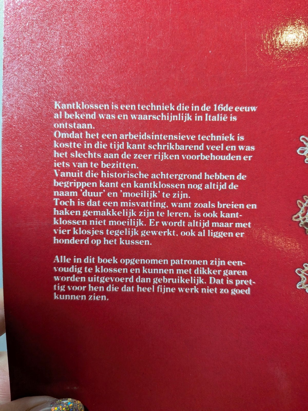 Kantklossen Patronenboek - Leny Kolbe van Rijn, Gebruikt, Strengholt, Ophalen of Verzenden, Niet gespecificeerd in de afbeeldingen