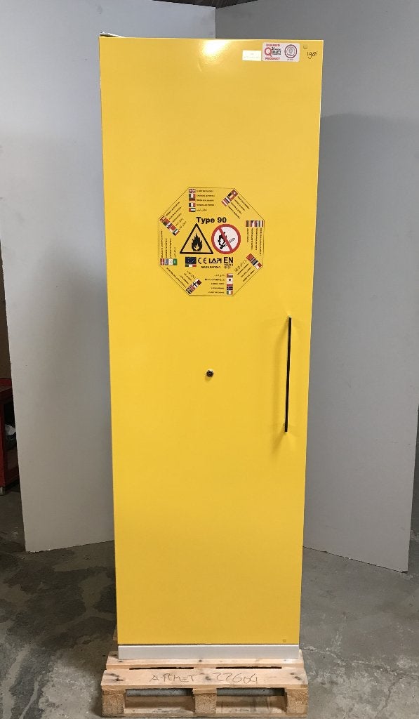 Veiligheidskast, type 90, 60x60x190 cm, 90 min brandwerend, Ophalen, Nieuw, Brandkast