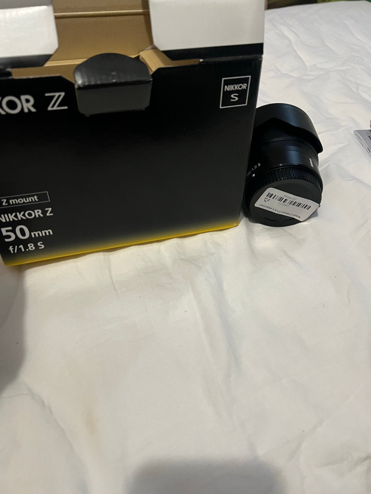 Nikon Nikkor Z 50mm f/1.8 S objectief - Zo goed als nieuw, Audio, Tv en Foto, Fotografie | Lenzen en Objectieven, Autofocus, Nikon Z-mount