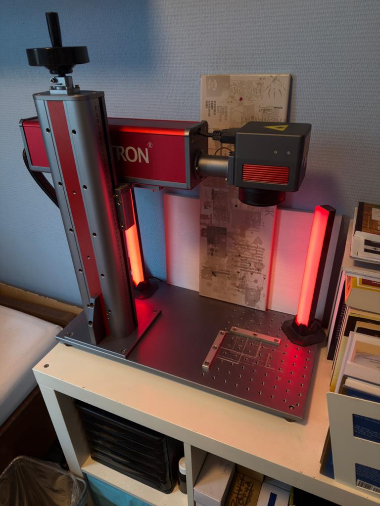 Fiber Laser Graveermachine - Mactron 30W Raycus, Ophalen of Verzenden, Zo goed als nieuw