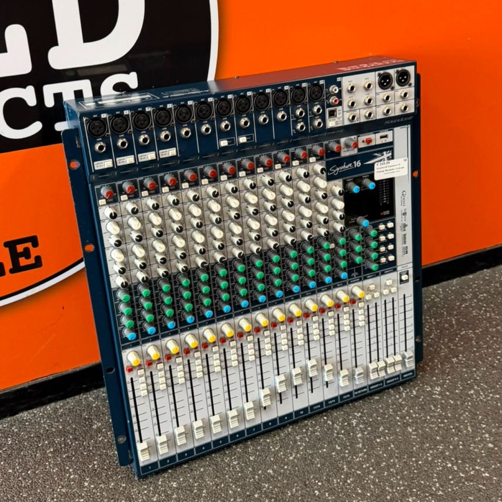 Soundcraft Signature 16 Analoge Mengtafel | A-Grade, Soundcraft, Zo goed als nieuw, Support@soundcraft.com, 45-47 Hillview Drive
Singapore 669274