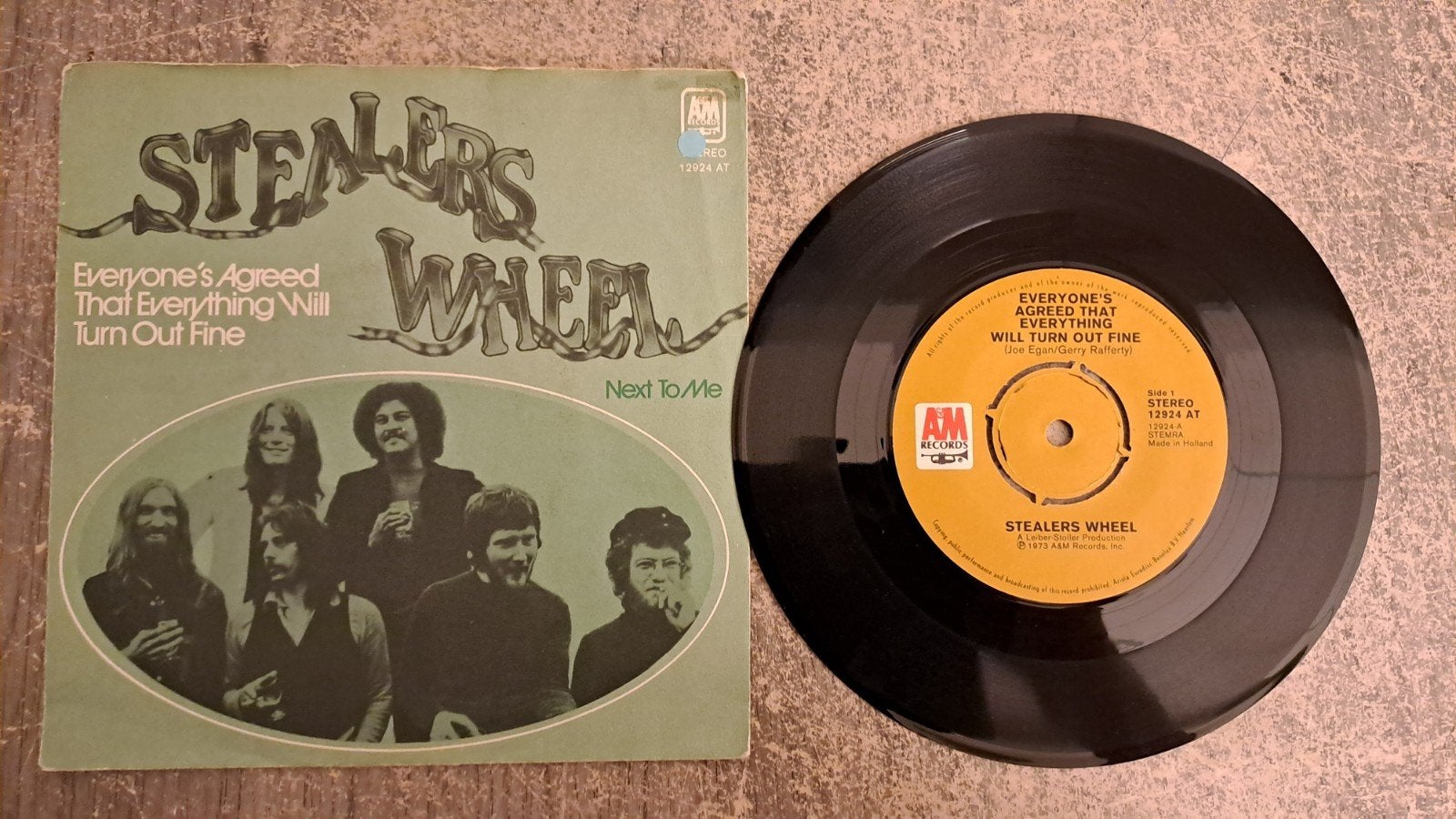 Stealers wheel  -everyone's agreed that everything will turn, Gebruikt, 7 inch, Pop, Fotohoes