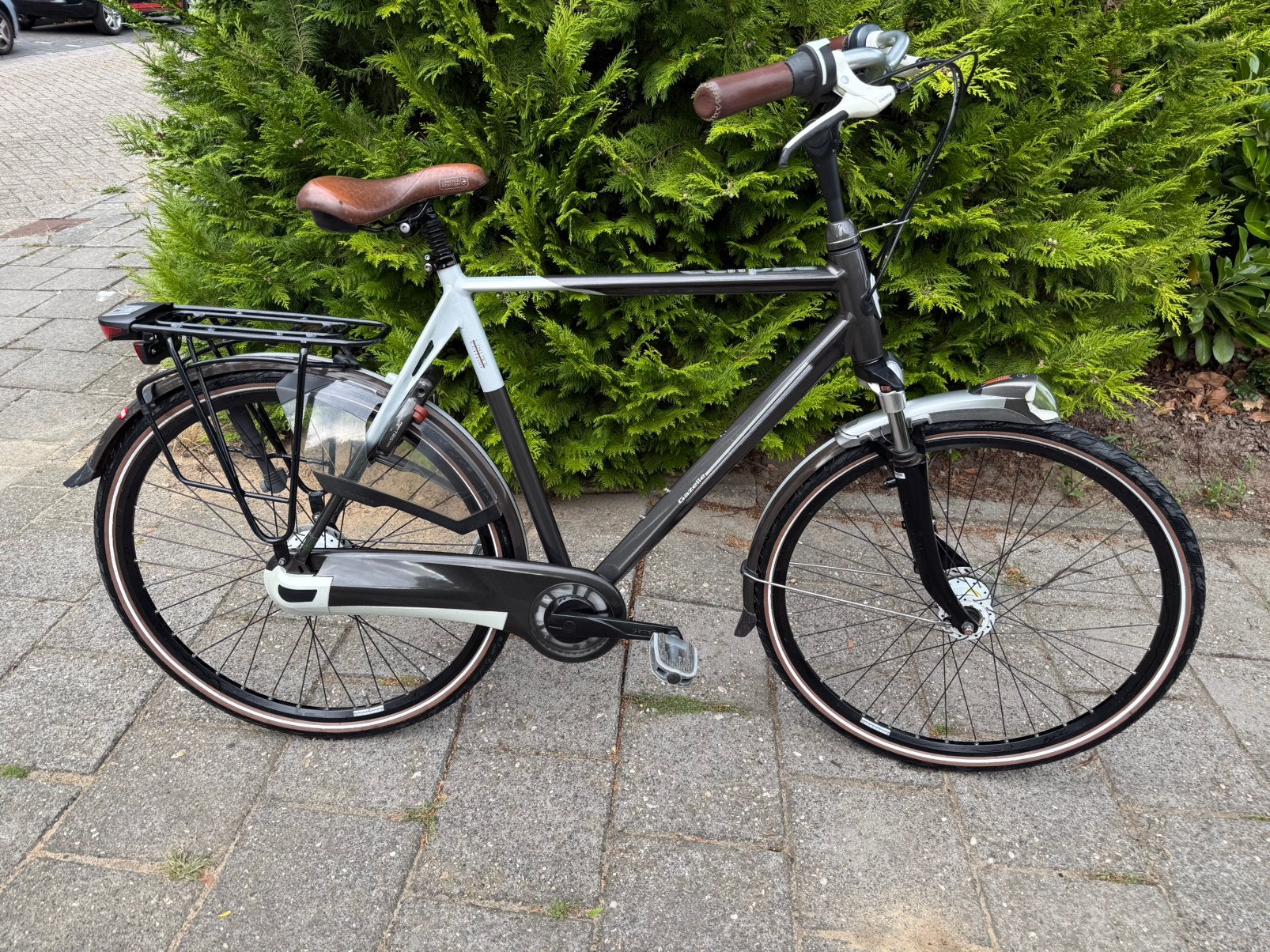 Te koop Zeer nette Gazelle Eclipse LTD Herenfiets 61 cm, Ophalen, Zo goed als nieuw, Gazelle, Versnellingen
