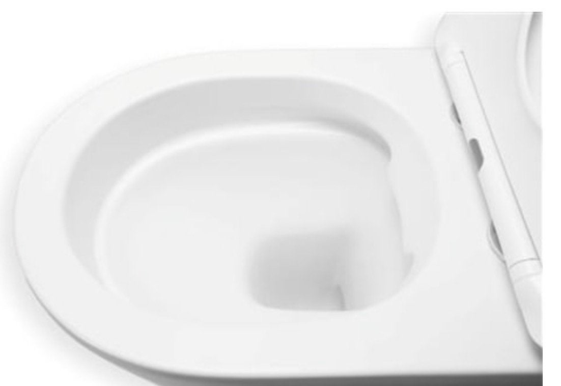 Nieuw Luxe Rimfree WC kleur Mat Wit met Softclose wc bril, Ophalen of Verzenden, Nieuw