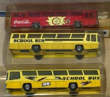 Majorette Neoplan bussen schaal 1:87, Ophalen of Verzenden, Zo goed als nieuw, Bus of Vrachtwagen, Majorette