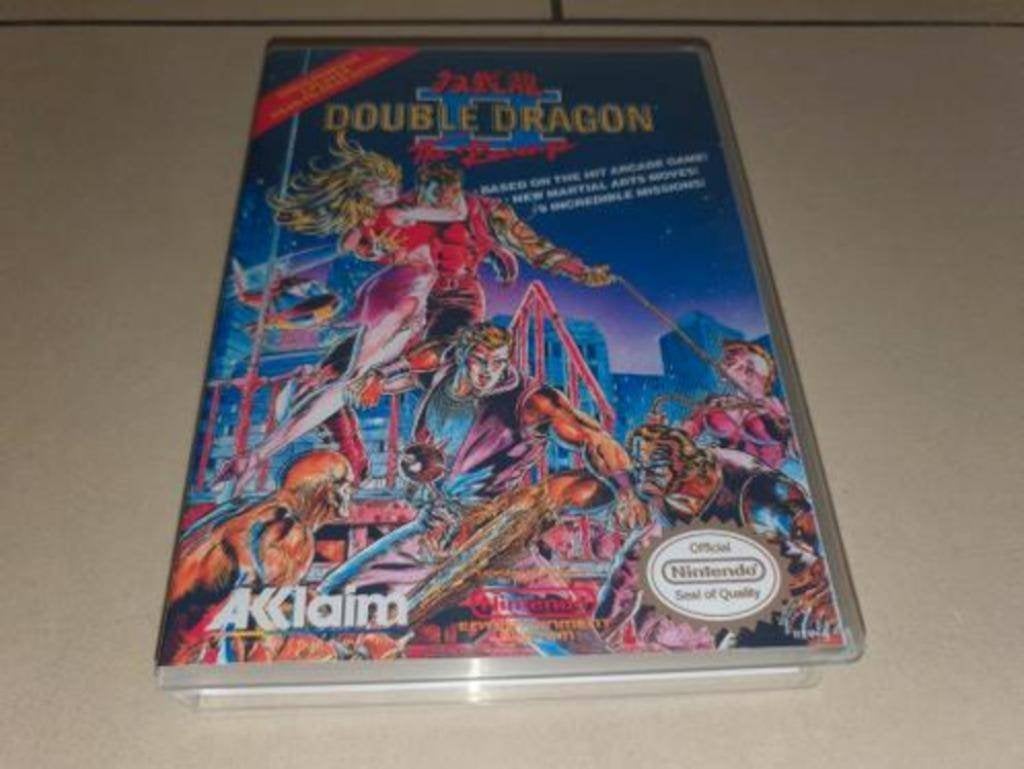 Double Dragon II NES Game Case, Spelcomputers en Games, Games | Nintendo NES, Zo goed als nieuw, Avontuur en Actie, 1 speler, Vanaf 3 jaar