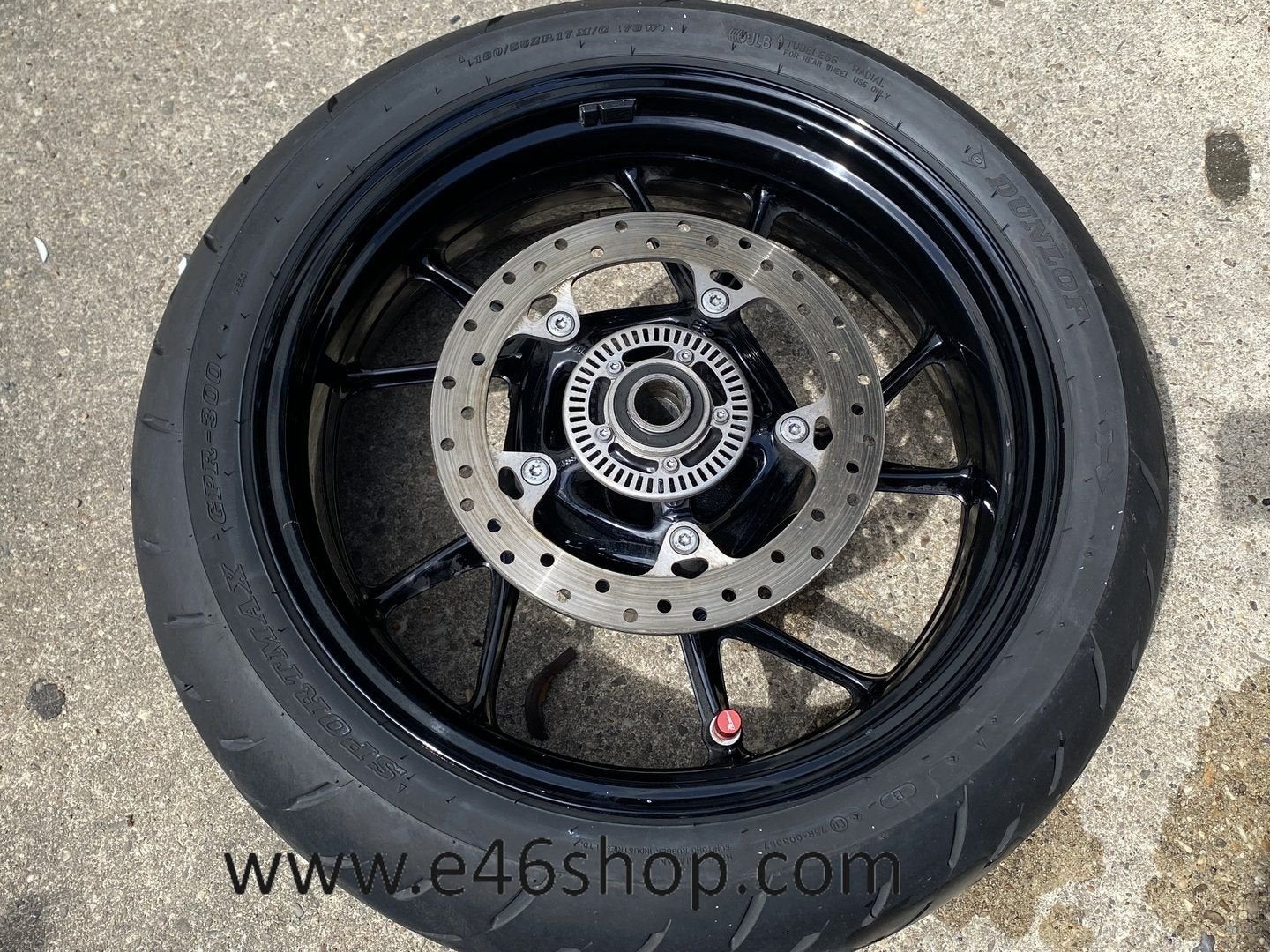 BMW F900R K83 ACHTERWIEL MET DUNLOP BAND, Motoren, Onderdelen | BMW, Gebruikt, -, -, Ophalen of Verzenden