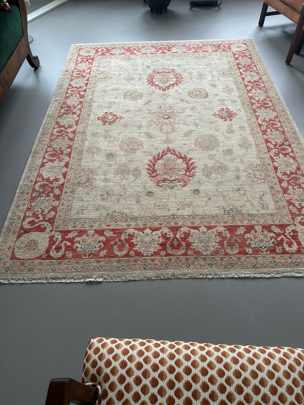 Perzishe tapijt. Ziegler  240/177  2200.00, Huis en Inrichting, Ophalen, Zo goed als nieuw, Rechthoekig, 200 cm of meer