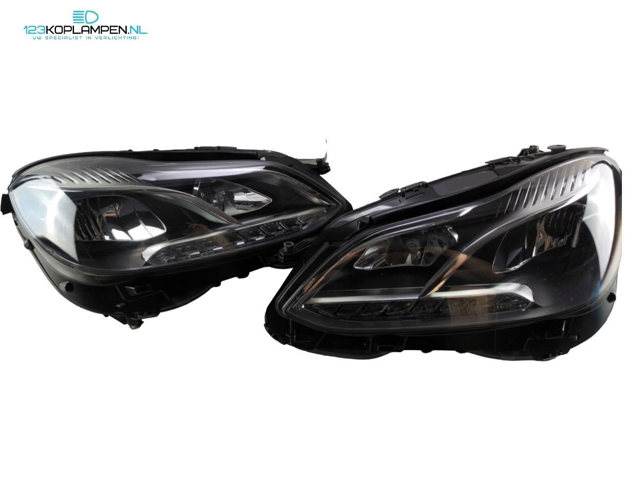 Mercedes E klasse W212 Facelift koplamp links rechts, Auto-onderdelen, Gebruikt, -, Ophalen of Verzenden, -