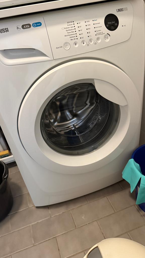 Wasmachine Zanussi A+++, Ophalen, Handwasprogramma, Zo goed als nieuw, Voorlader