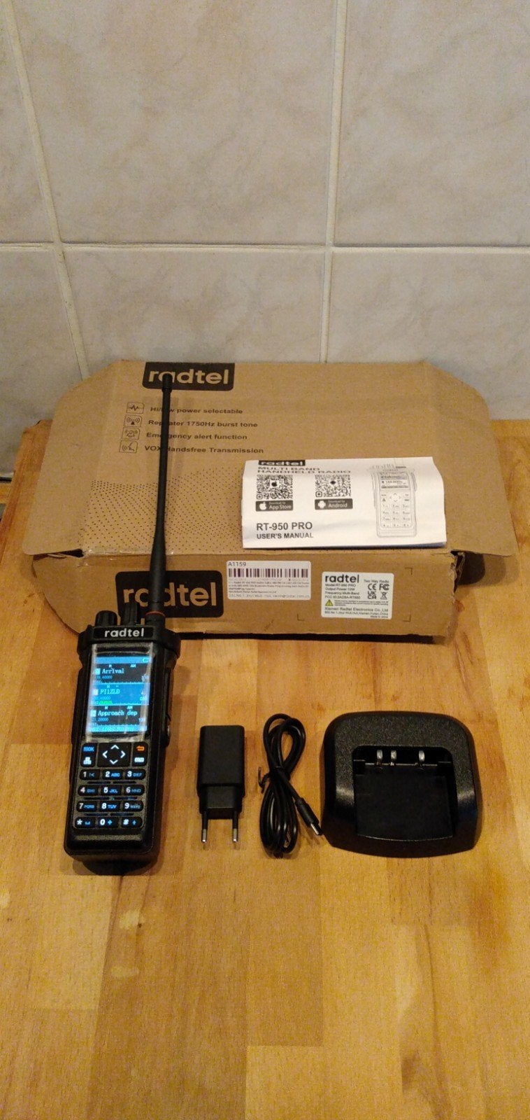 Radtel scanner, Ophalen, 5 tot 15 km, Nieuw, Portofoon of Walkie-talkie