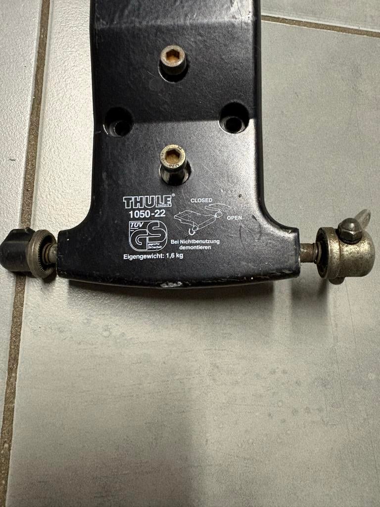 Thule Fietsdrager - Dakdrager voor 1 fiets, Auto diversen, Fietsendragers, Ophalen of Verzenden, 1 fiets, Gebruikt, Dakdrager