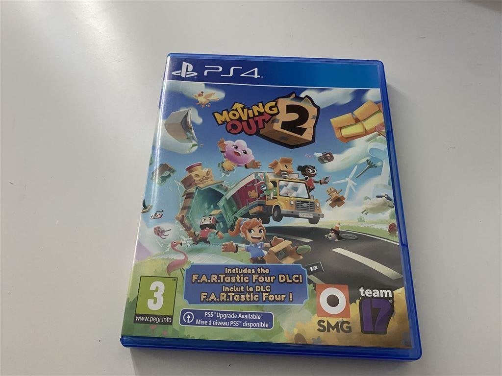 PS4 Moving out 2 [ 28 ], 1 speler, Verzenden, Zo goed als nieuw, Vanaf 3 jaar