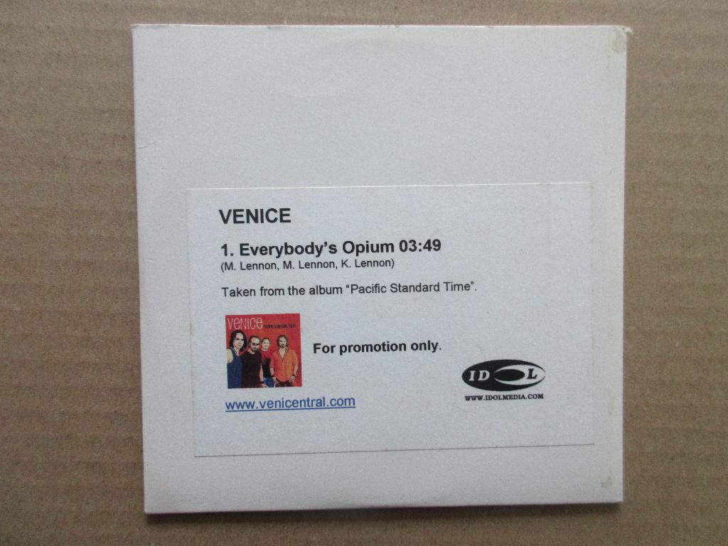 Venice Everybody's Opium - Promo cd-r, Ophalen of Verzenden, Zo goed als nieuw, Pop