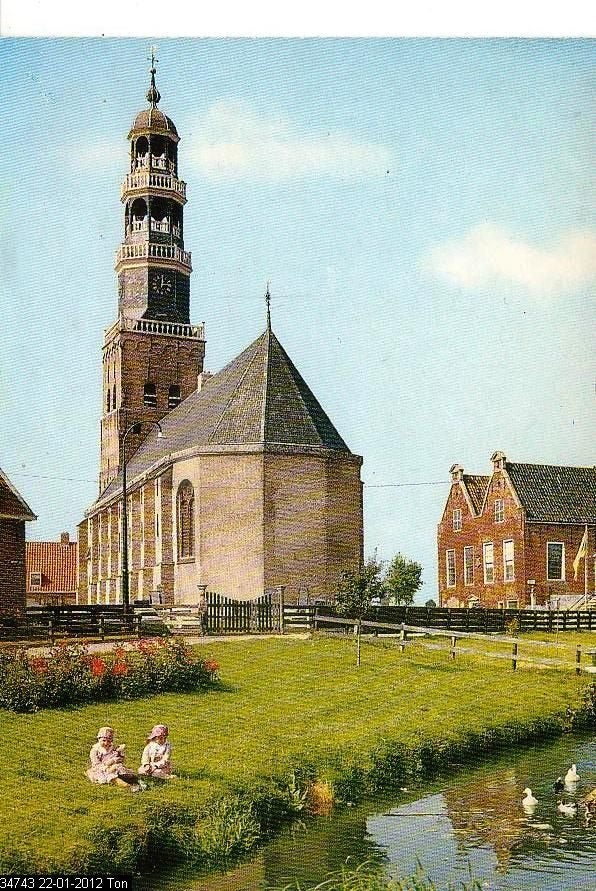 Ansichtkaart 	Hindeloopen	NH Kerk, Verzamelen, Verzenden, 1980 tot heden, Gelopen, Friesland
