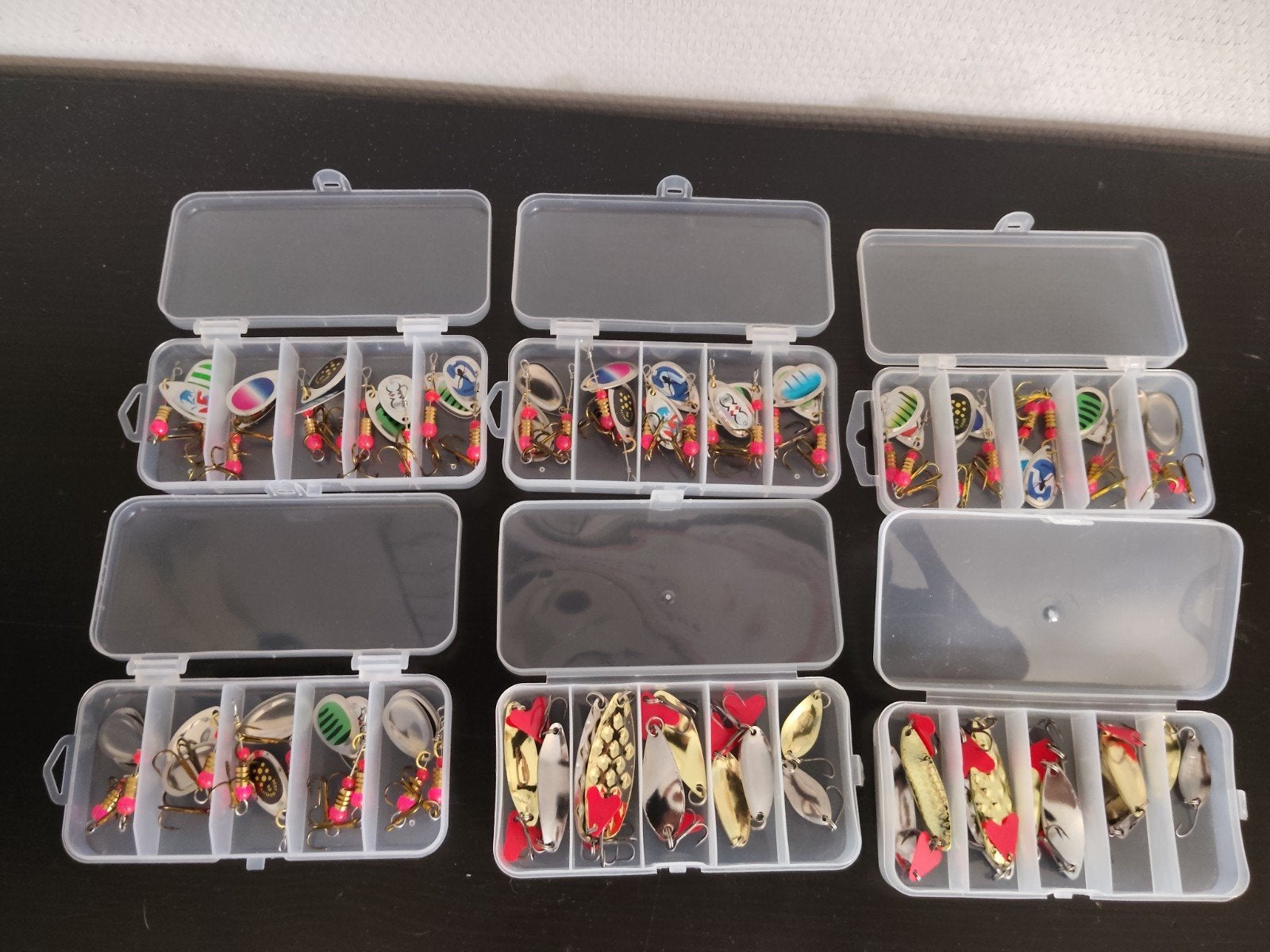 Diverse kunstaasjes - complete set voor de visser, Watersport en Boten, Ophalen of Verzenden, Nieuw, Kunstaas