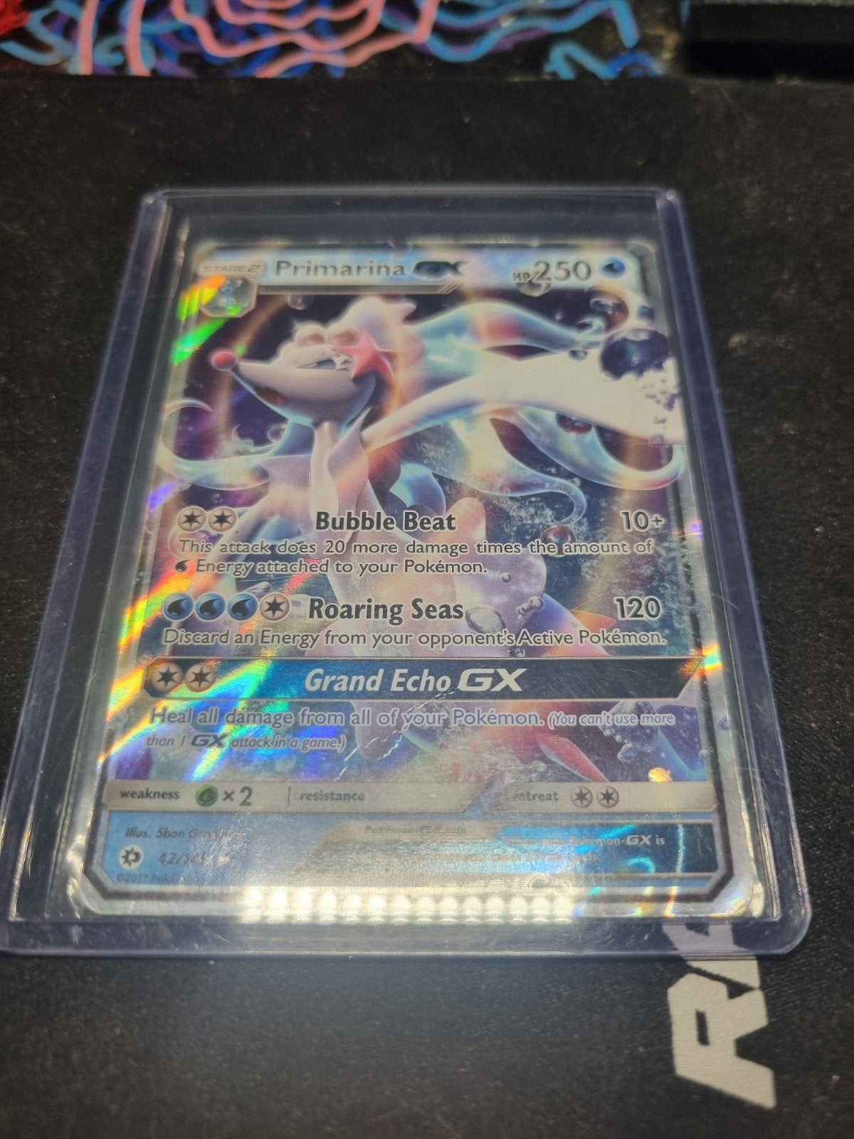 Primarina GX #42 Pokémon Kaart, Ophalen of Verzenden