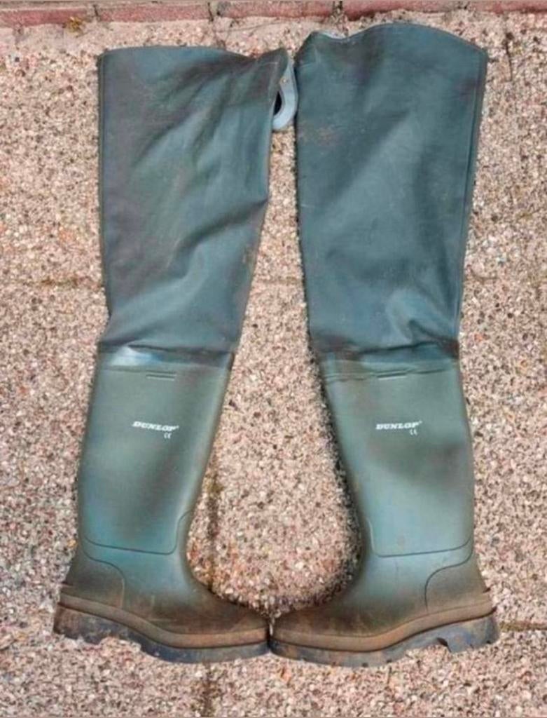 Dunlop lieslaarzen mt 43, Ophalen, Zo goed als nieuw