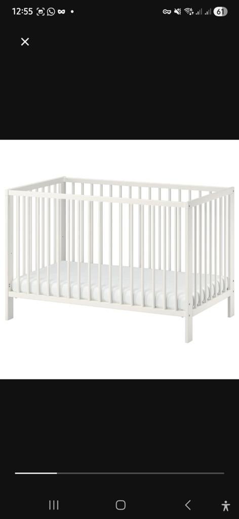 Ikea Gulliver ledikant - Wit, Ophalen, Zo goed als nieuw, Ledikant