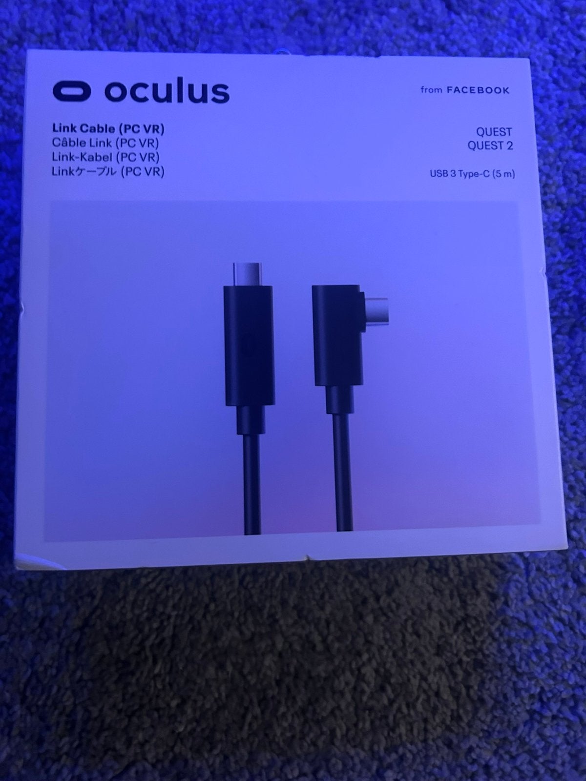 Oculus link cable pc vr, Ophalen, Zo goed als nieuw