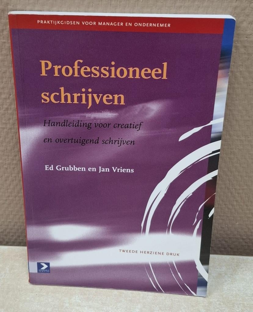 Professioneel schrijven 9789052615899, Ophalen of Verzenden, Alpha, Zo goed als nieuw, HBO