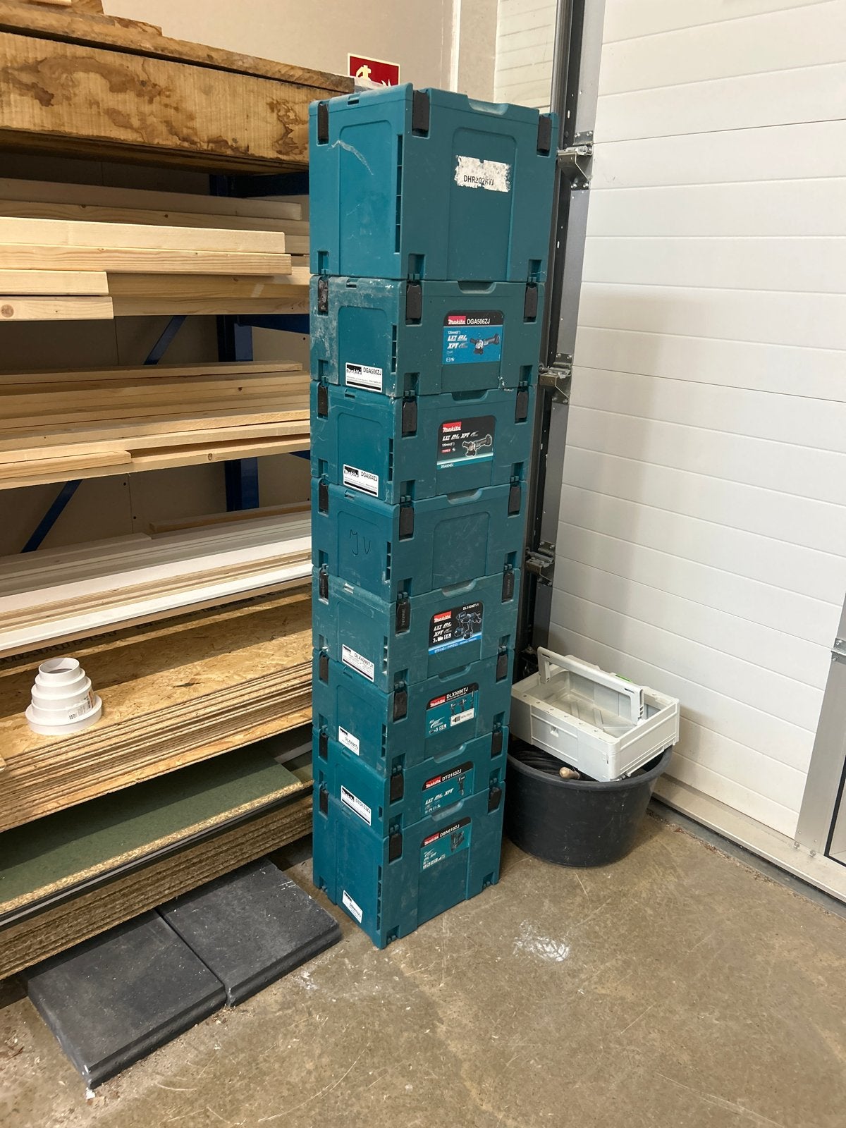 Diverse Makita Mboxen - Gereedschapskisten, Ophalen, Gebruikt, Gereedschapsopslag, Makita